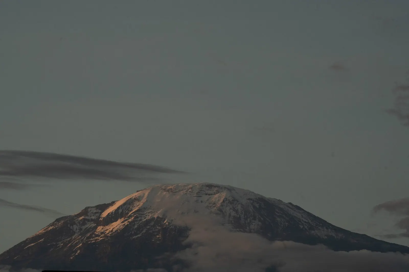 Kilimanjaro at dusk